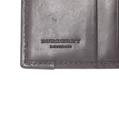 Burberry Smoked Check Bi-Fold Wallet Black Brown 6 of 8