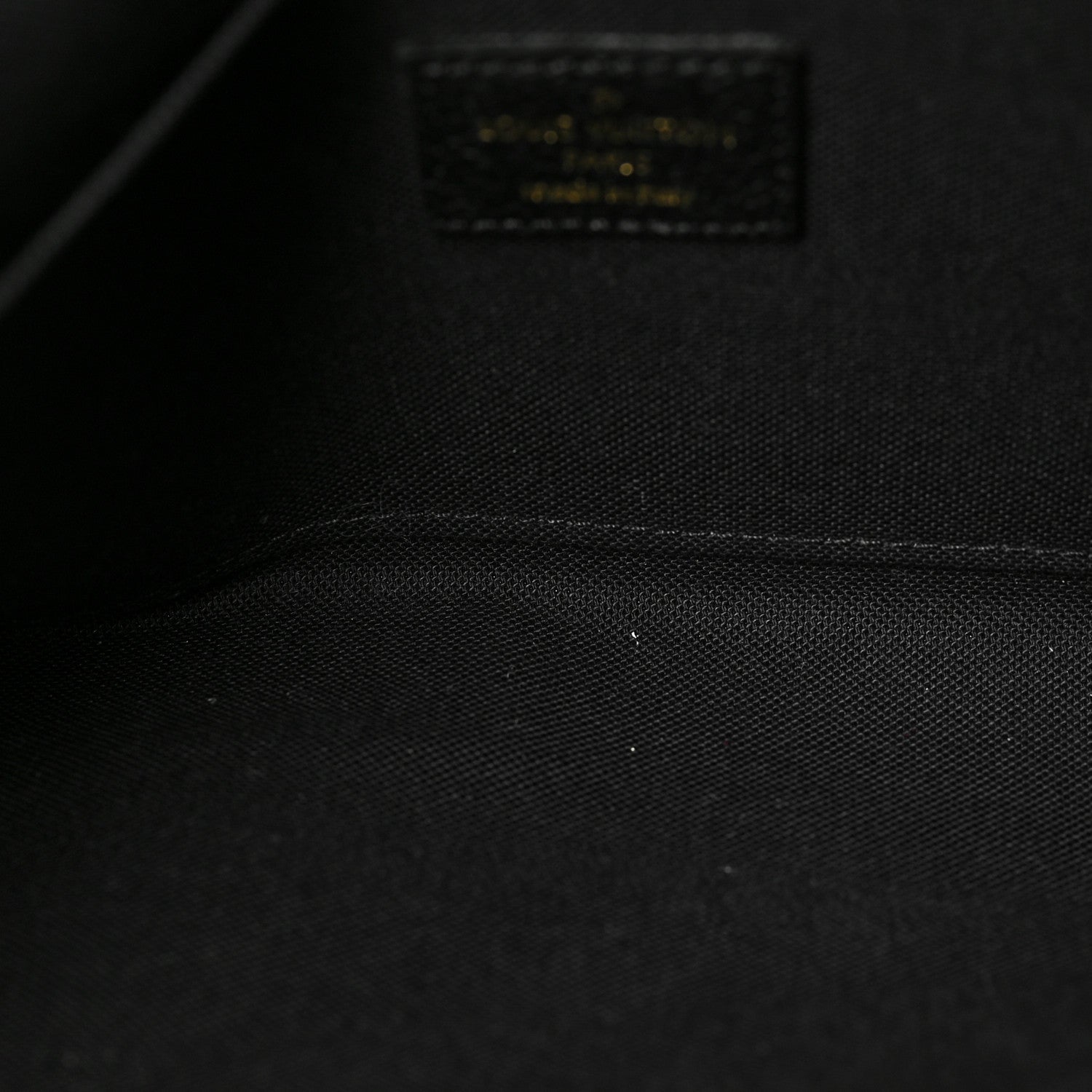 Louis Vuitton Empreinte Pochette Felicie Chain Wallet Black 6 of 9