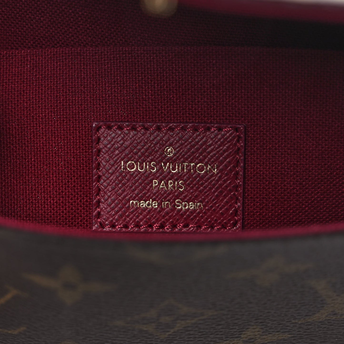Monogram Pochette Felicie Chain Wallet Fuchsia