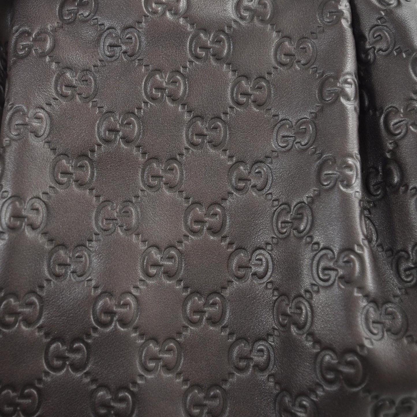 Guccissima Medium Sukey Tote Chocolate