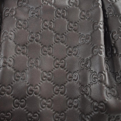 Gucci Guccissima Medium Sukey Tote Chocolate 9 of 9