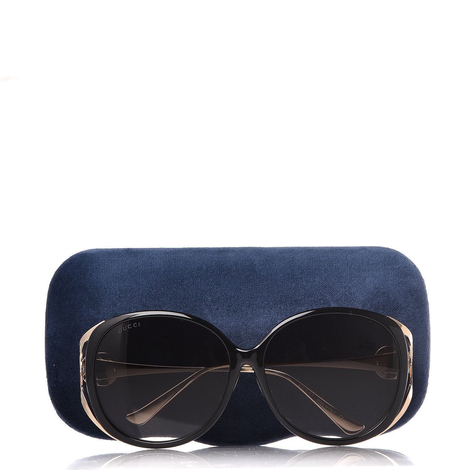 Gucci Round Frame Injected GG0226SK Sunglasses Black 9 of 9