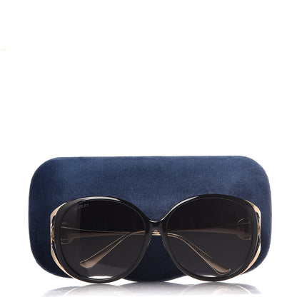 Gucci Round Frame Injected GG0226SK Sunglasses Black 9 of 9