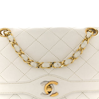 Chanel Lambskin Quilted Small Flap White 9 of 17