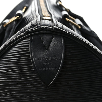 Louis Vuitton Epi Speedy 30 Black 7 of 11