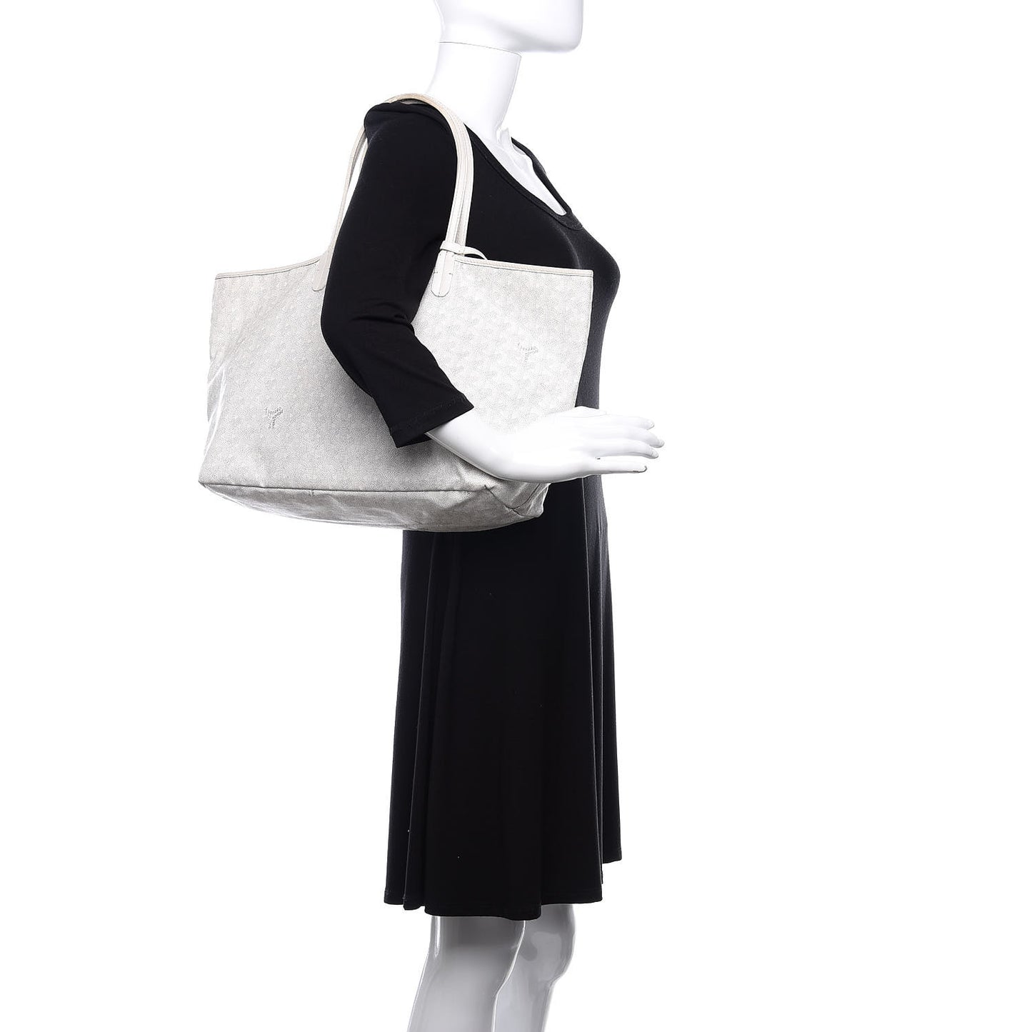 Goyardine Saint Louis PM White