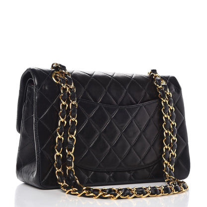 Chanel Lambskin Quilted Small Double Flap Black 3 of 10