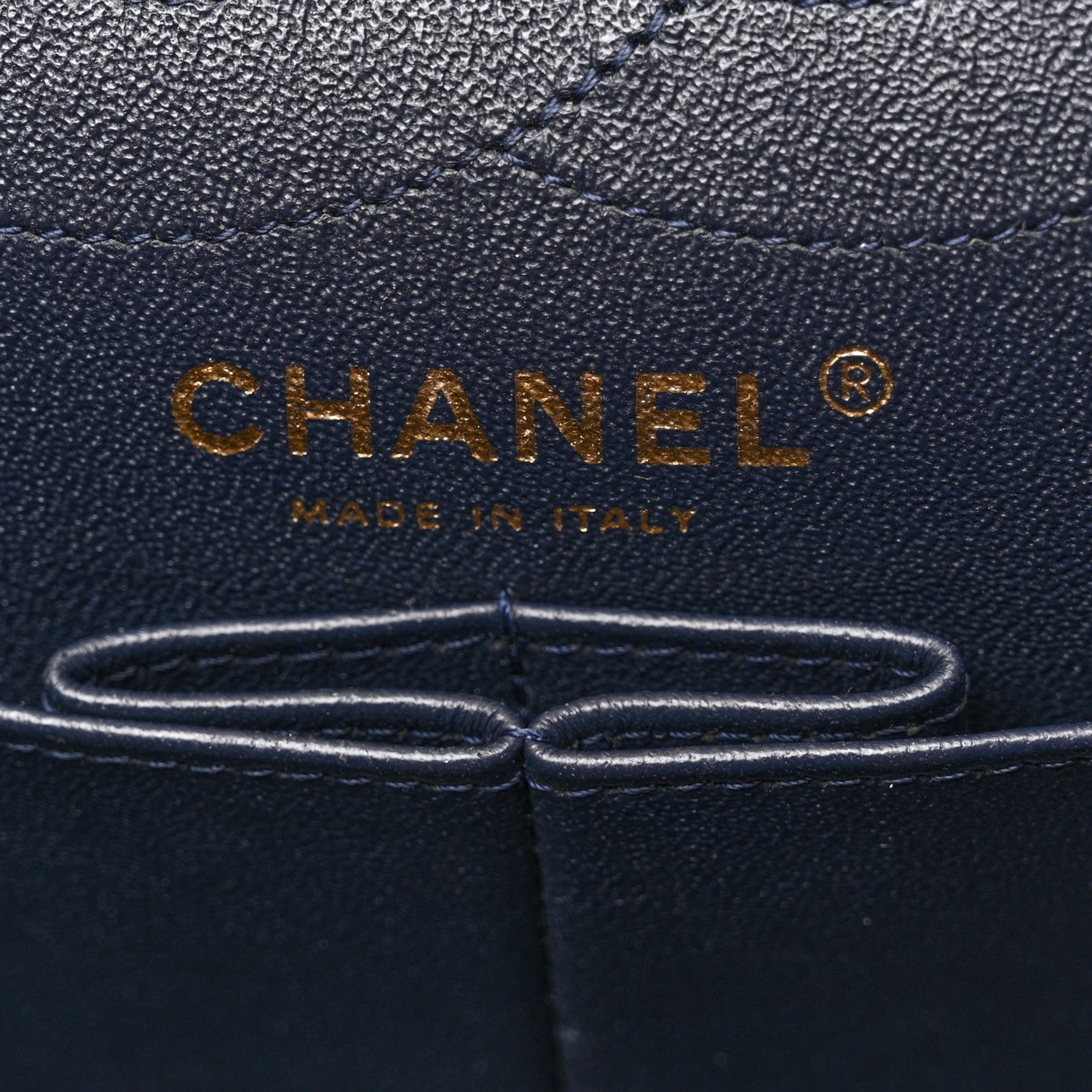 Chanel Caviar Quilted 2.55 Reissue 226 Flap Navy Blue 6 of 12