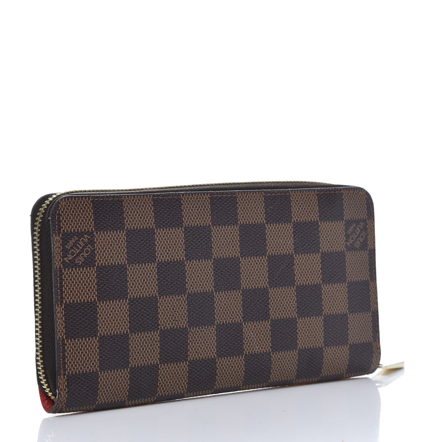 Louis Vuitton Damier Ebene 2015 Christmas Animation Zippy Wallet Poppy 3 of 8