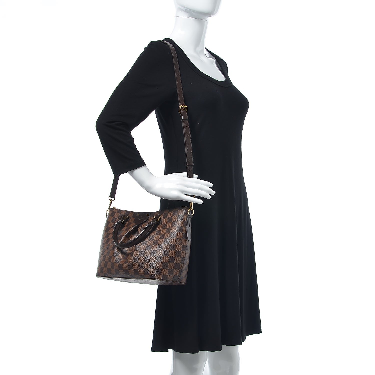 Louis Vuitton Damier Ebene Siena PM 2 of 9