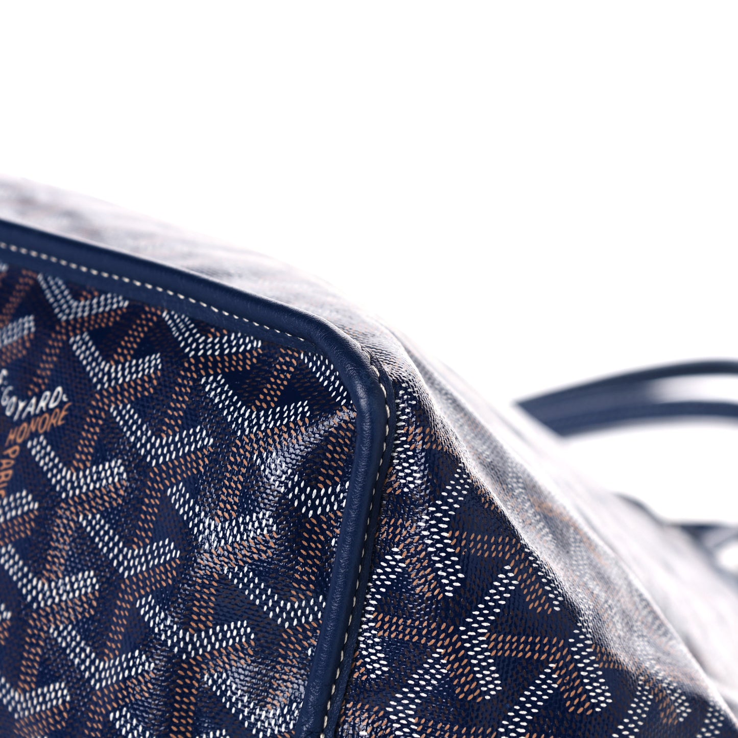 Goyardine Reversible Anjou PM Navy