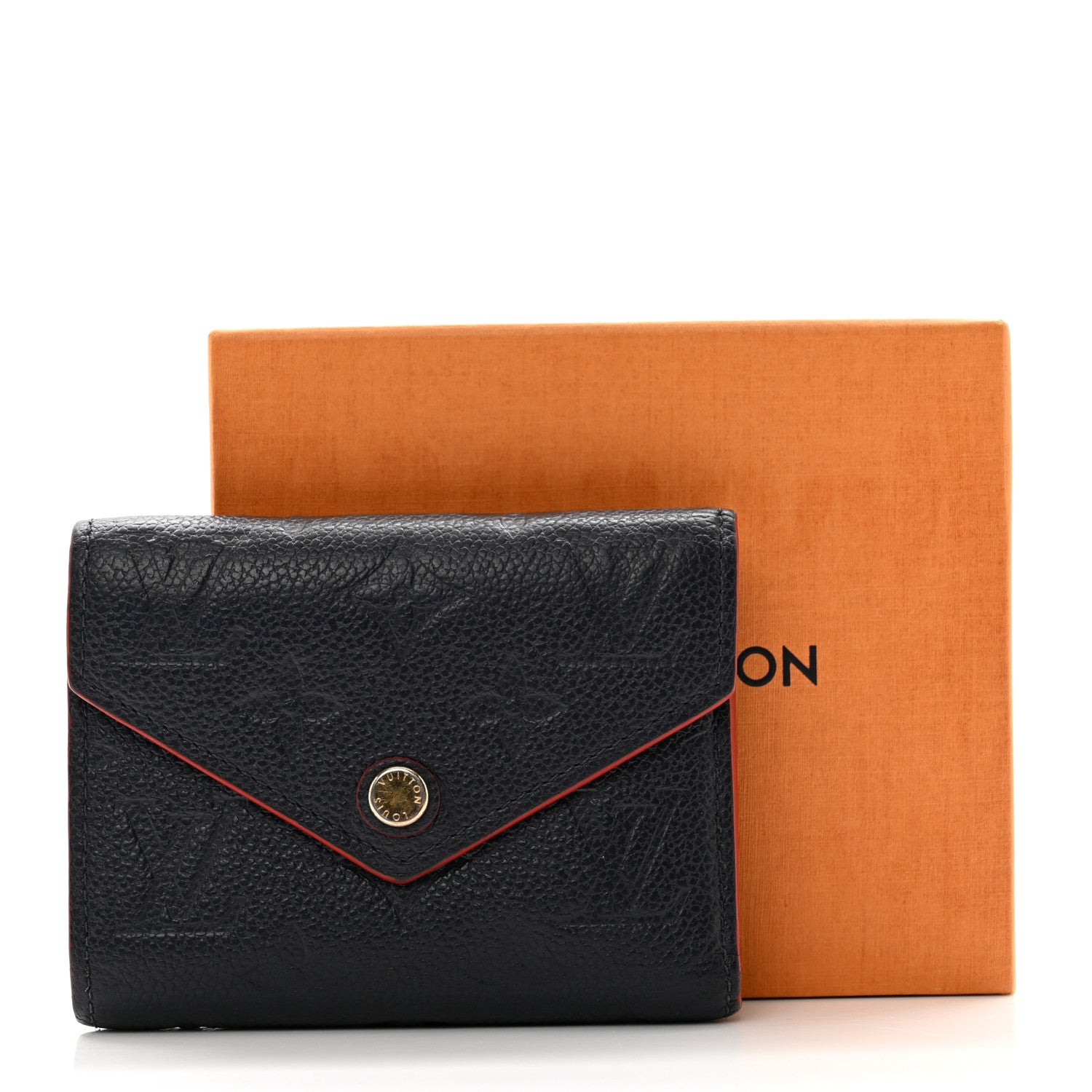 Louis Vuitton Empreinte Victorine Wallet Marine Rouge 8 of 8