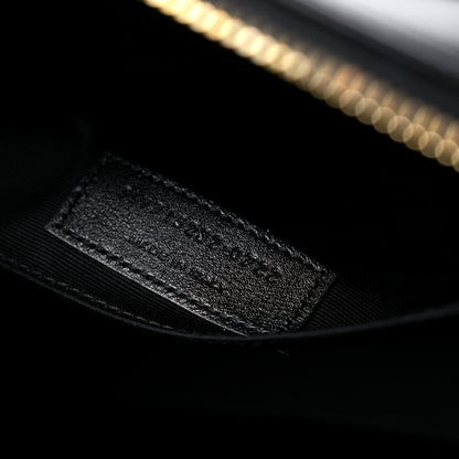 Saint Laurent Calfskin Matelasse Monogram Lou Camera Bag Black 7 of 10