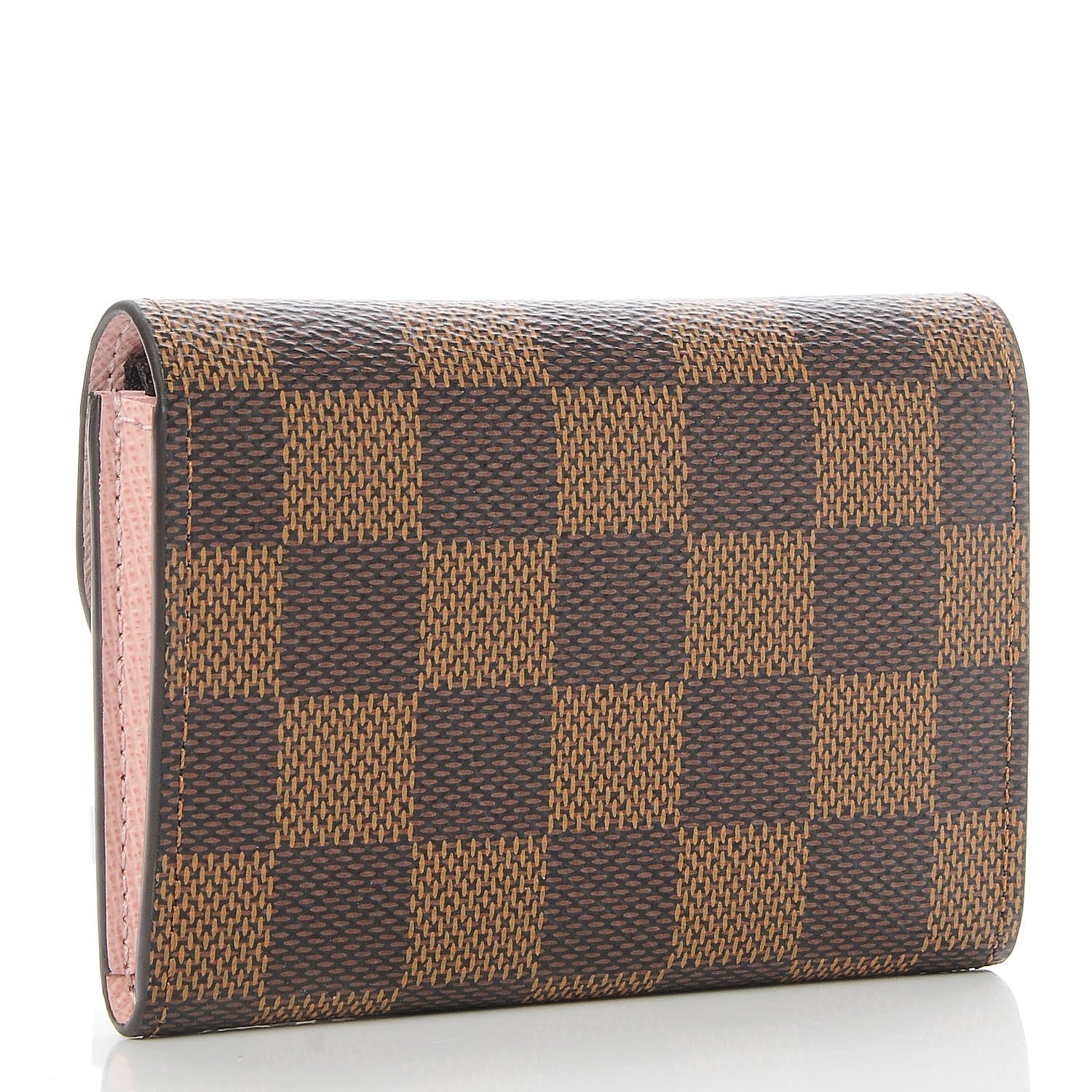 Louis Vuitton Damier Ebene Rosalie Coin Purse Rose Ballerine 3 of 7