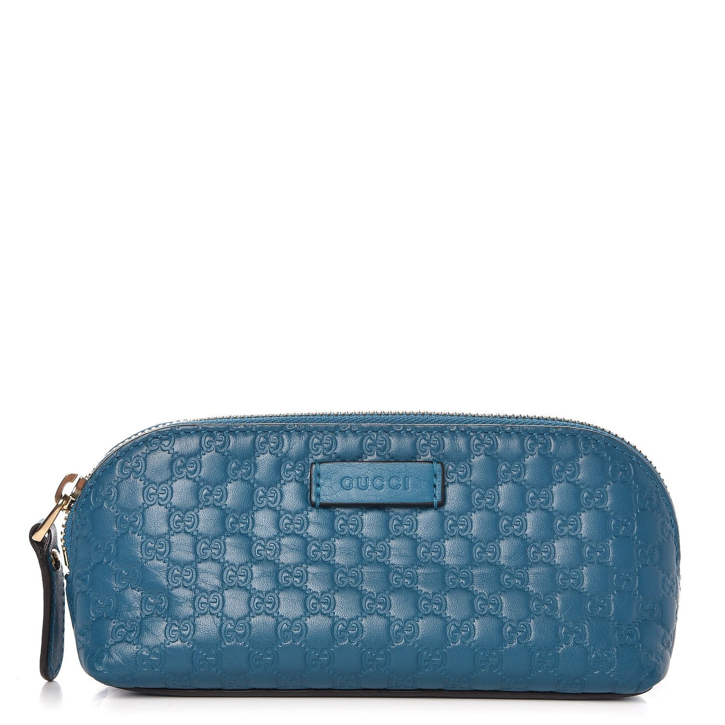 Soft Microguccissima Cosmetic Case Deep Cobalt