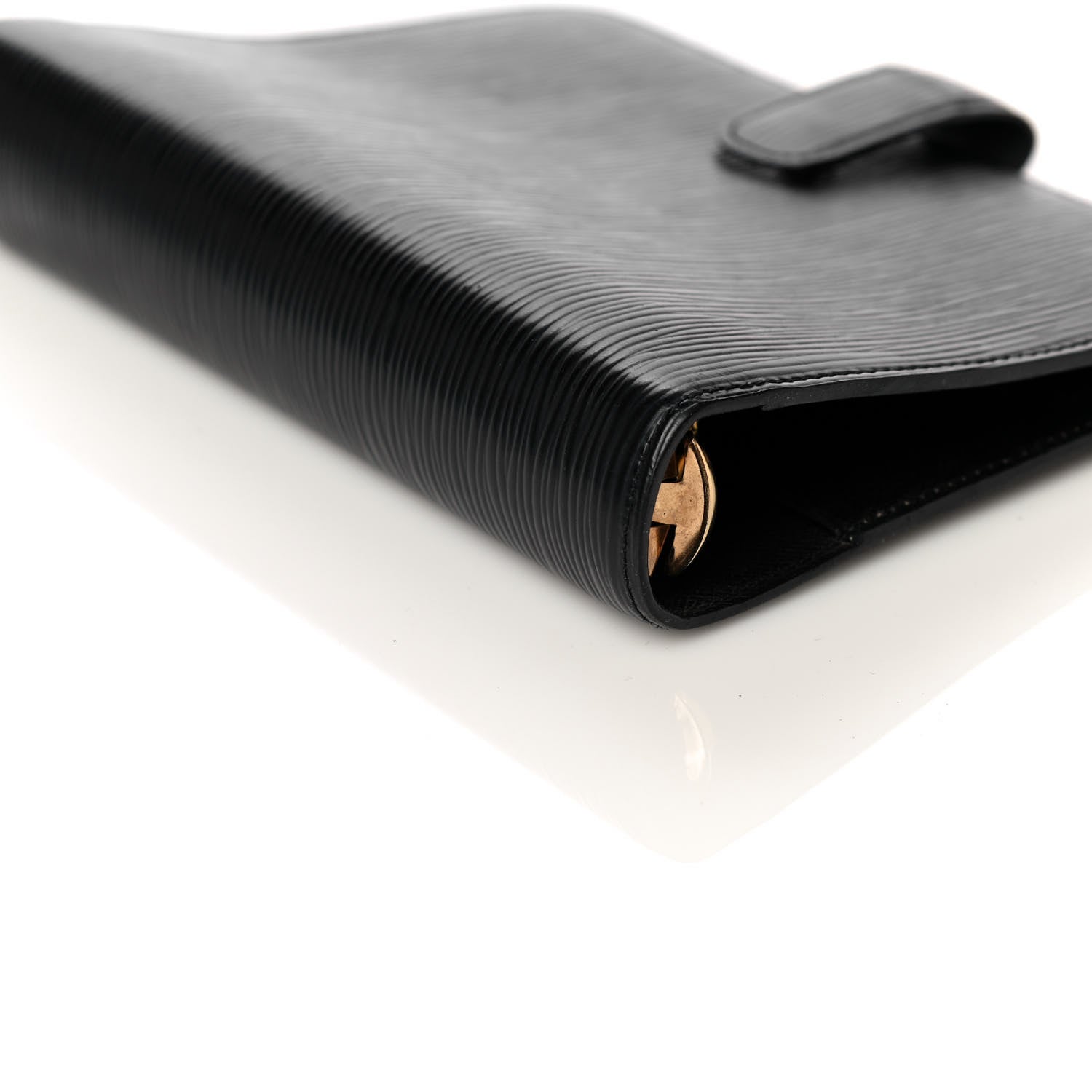 Louis Vuitton Epi Medium Ring Agenda Cover Black 6 of 11