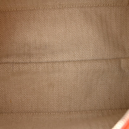 Hermes Canvas Small Bride-A-Brac Pouch Orange Burgundy 5 of 6