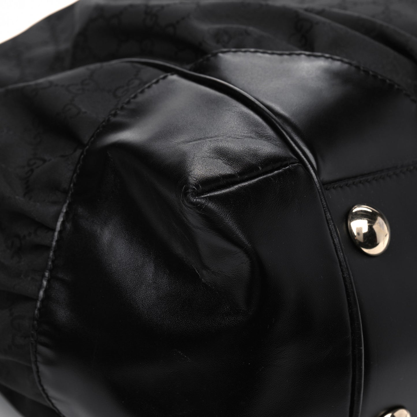 Monogram Full Moon Tote Black