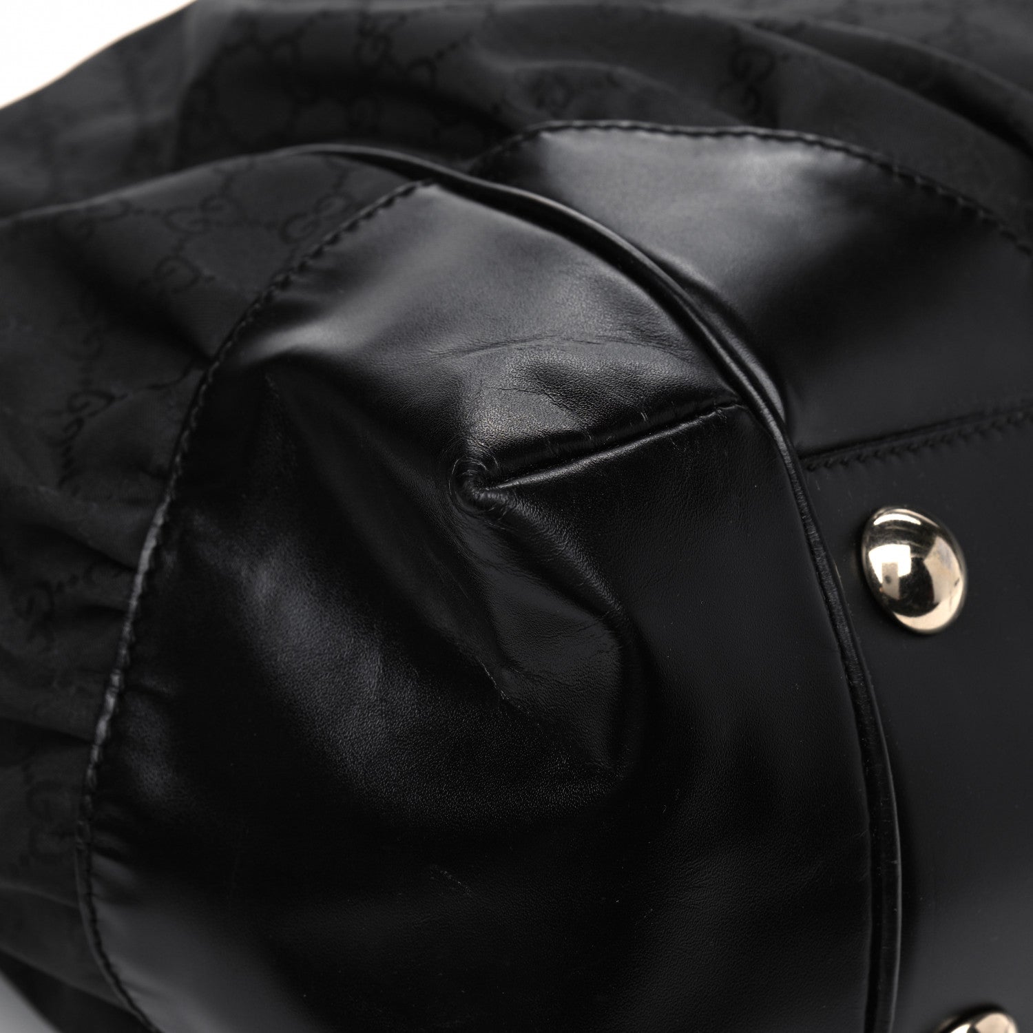 Gucci Monogram Full Moon Tote Black 6 of 10