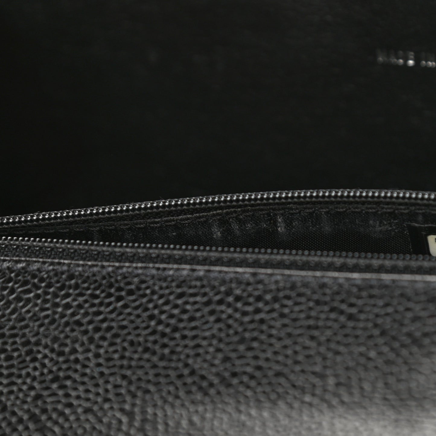 Caviar Quilted Jumbo Kelly Flap Black