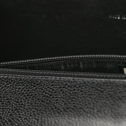 Chanel Caviar Quilted Jumbo Kelly Flap Black 14 of 15