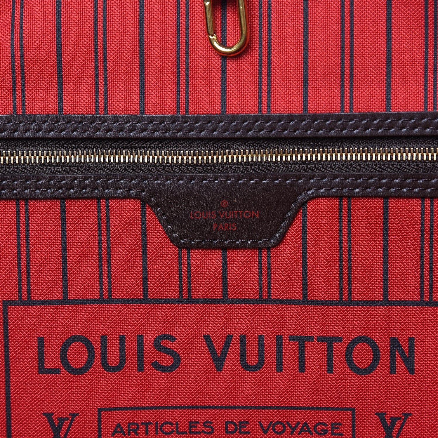 Louis Vuitton Damier Ebene Neo Neverfull MM 6 of 15
