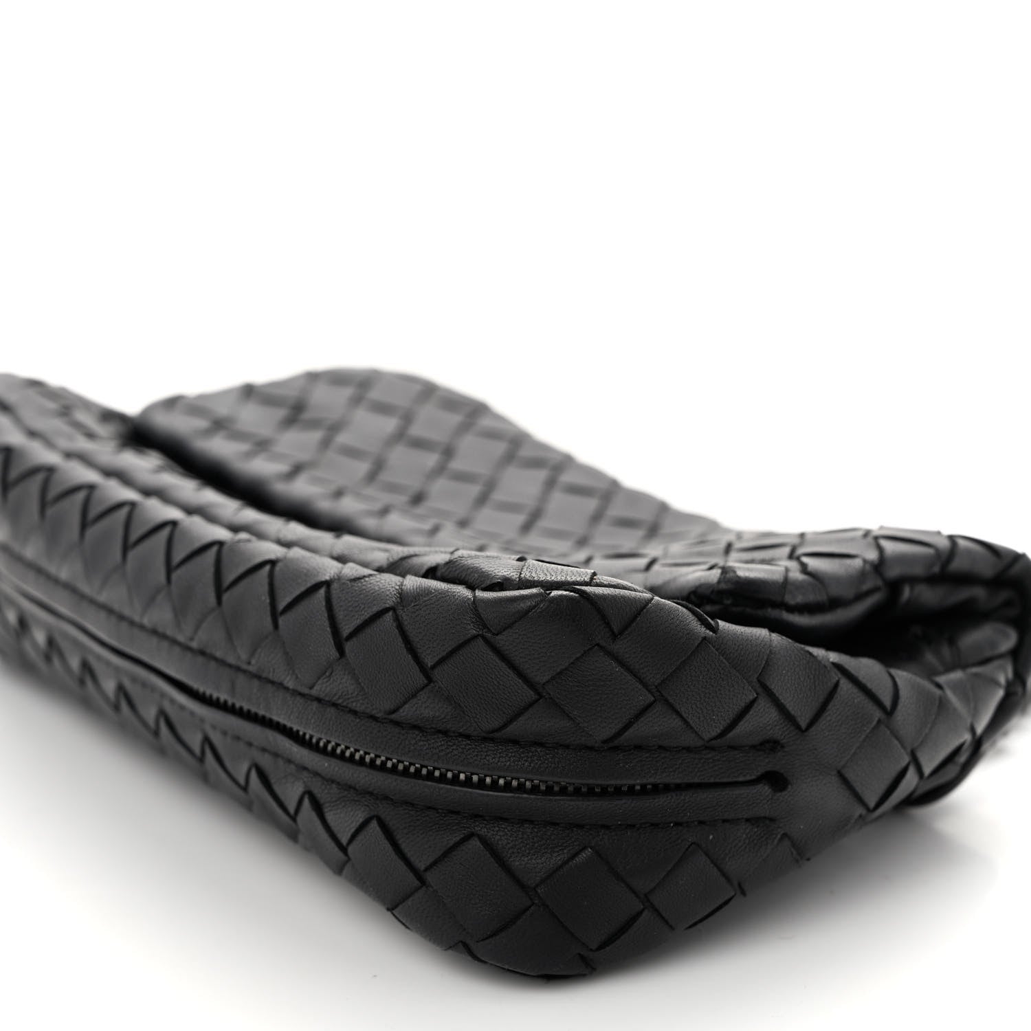 Bottega Veneta Nappa Intrecciato Mini Chain Messenger Black 10 of 10