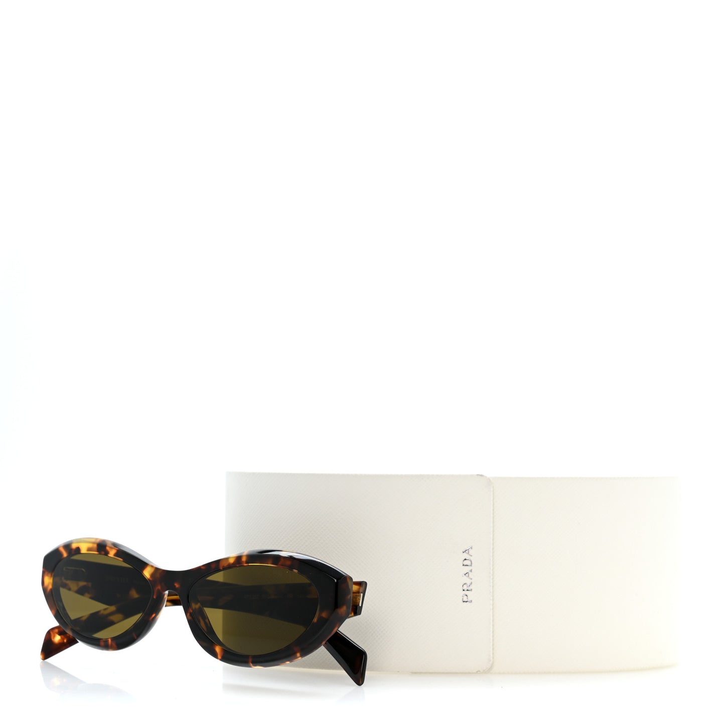 Acetate Oval Sunglasses SPR 26Z Tortoise
