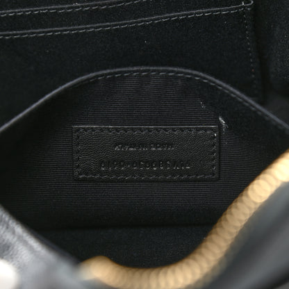 Saint Laurent Grain De Poudre Monogram Belt Bag Dark Smog 7 of 10