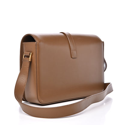 Saint Laurent Smooth Calfskin Medium Classic Monogram Universite Bag Dark Beige 2 of 17