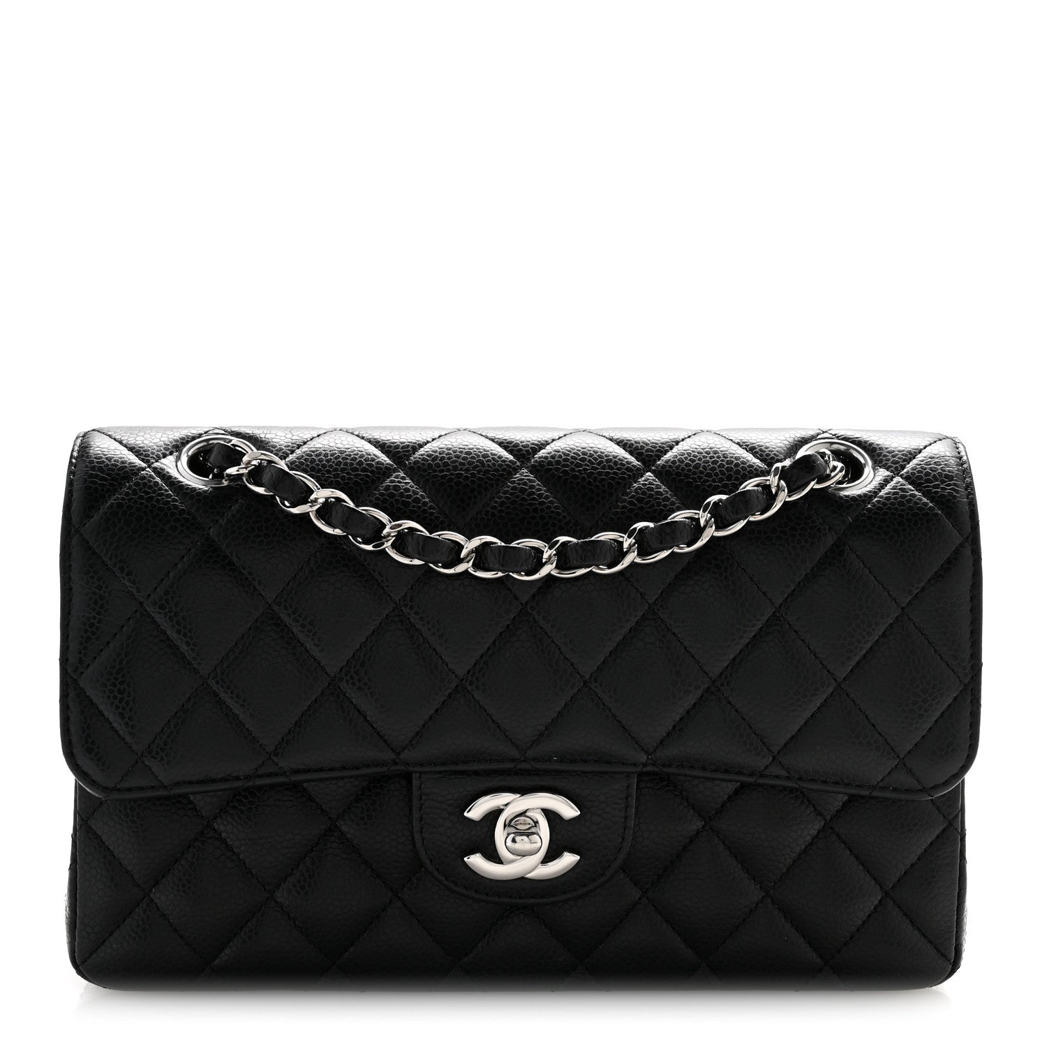 Chanel Caviar Quilted Small Double Flap Black 1 of 14