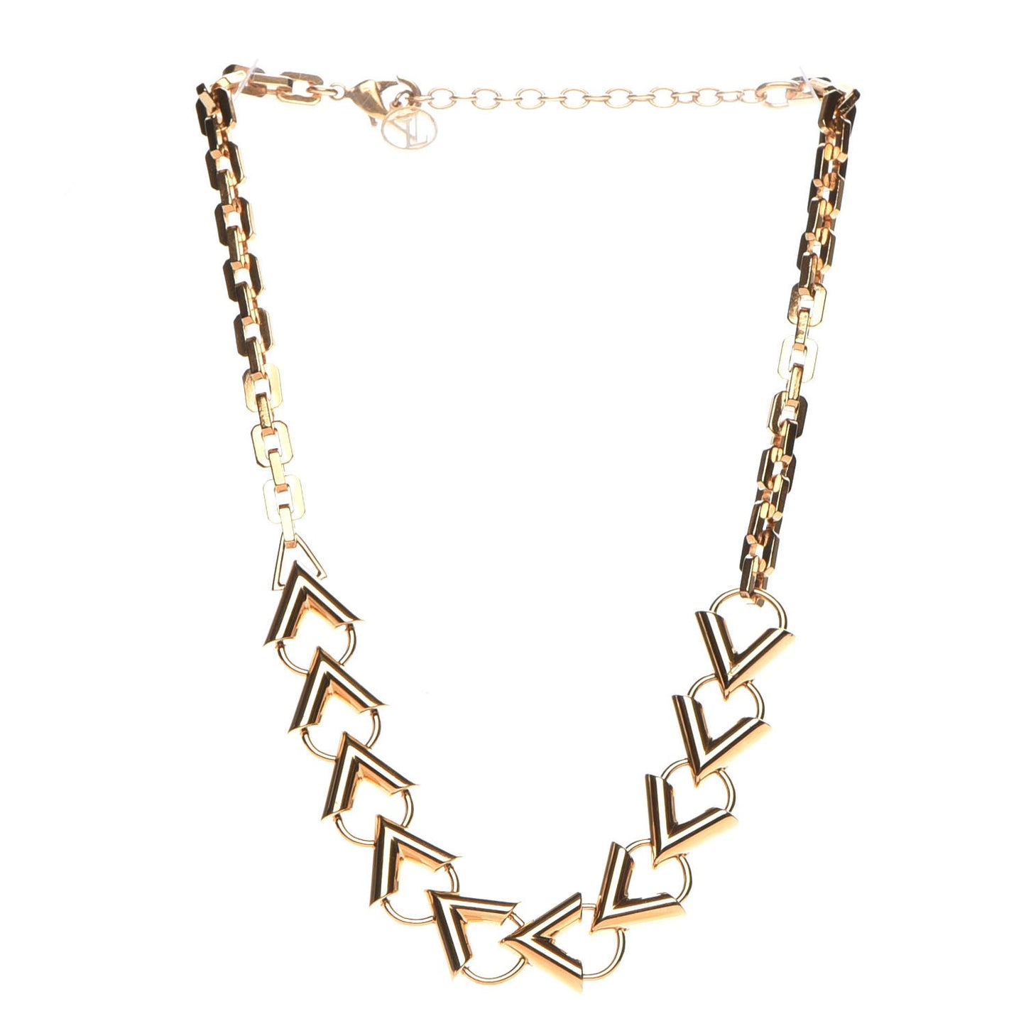 LVision Chain Necklace Gold