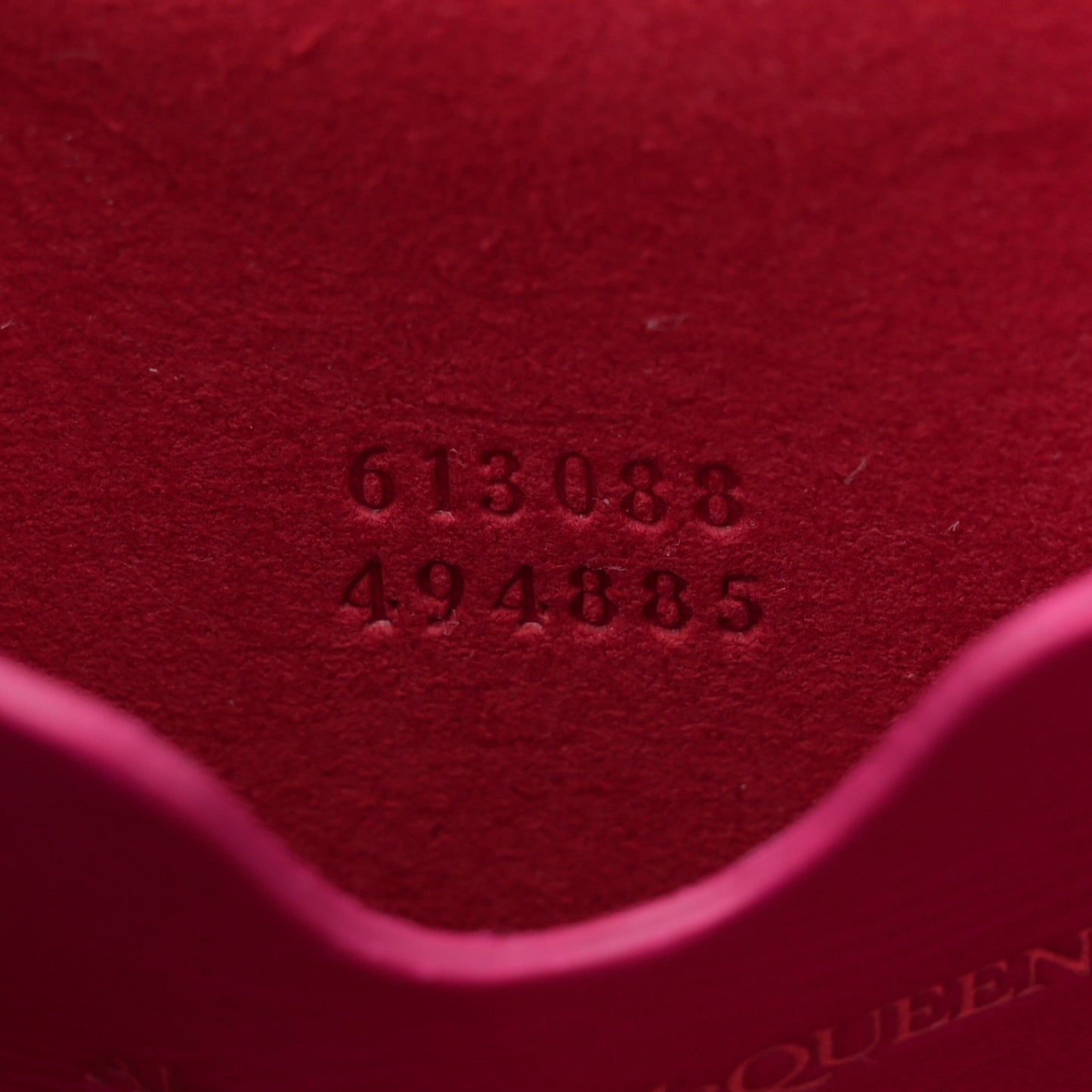 Lambskin Pleated Skull Small Chain Crossbody Bag Fuchsia