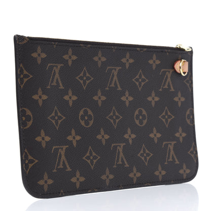 Louis Vuitton Monogram Neverfull MM GM Pochette 3 of 11