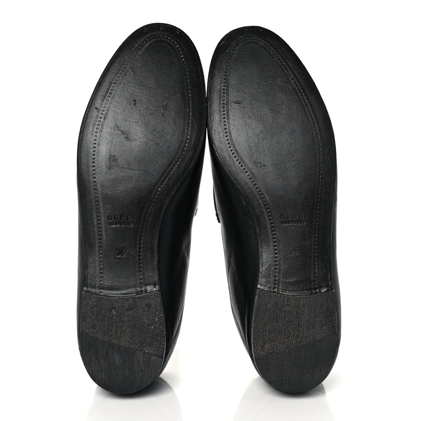 Lambskin Womens Brixton Horsebit Loafers 36 Black
