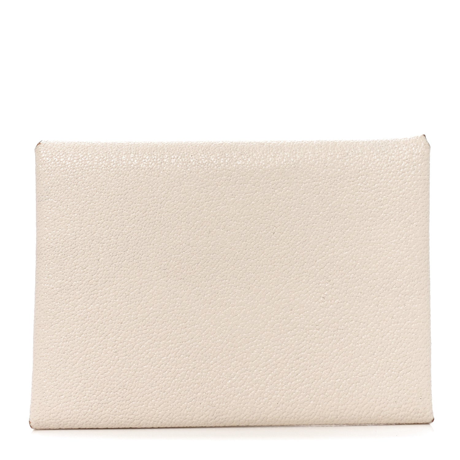 Hermes Chevre Mysore Calvi Duo Card Case Mushroom 1 of 7