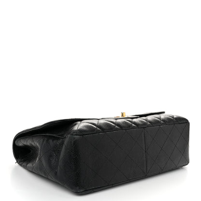 Chanel Caviar Quilted Jumbo Single Flap Black 4 of 12