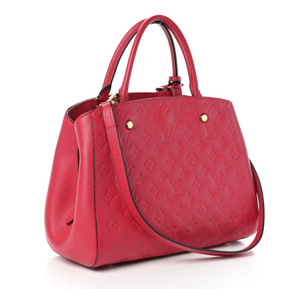 Louis Vuitton Empreinte Montaigne MM Dahlia 3 of 9