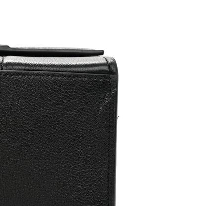Balenciaga Grained Calfskin Medium Hourglass Top Handle Bag Black 8 of 10