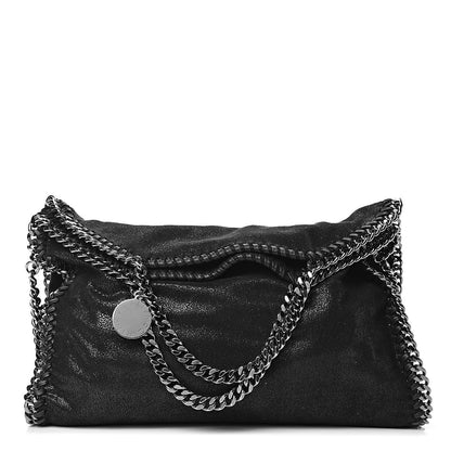 Stella McCartney Shaggy Deer Falabella Fold Over Tote Black 1 of 12