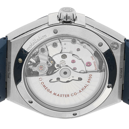 Omega Stainless Steel Alligator 41mm Constellation Co-axial Master Chronometer Automatic Watch Blue 131.33.41.21.03.001 4 of 5