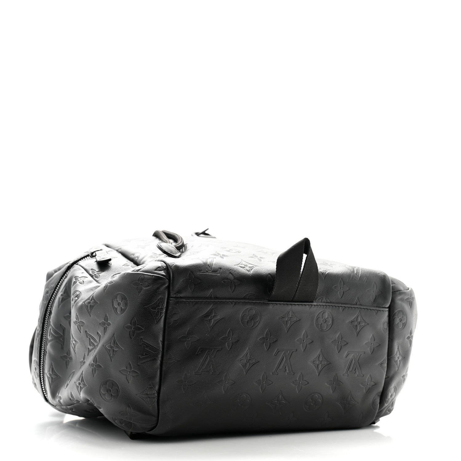 Louis Vuitton Calfskin Monogram Shadow Discovery Backpack Black 4 of 9