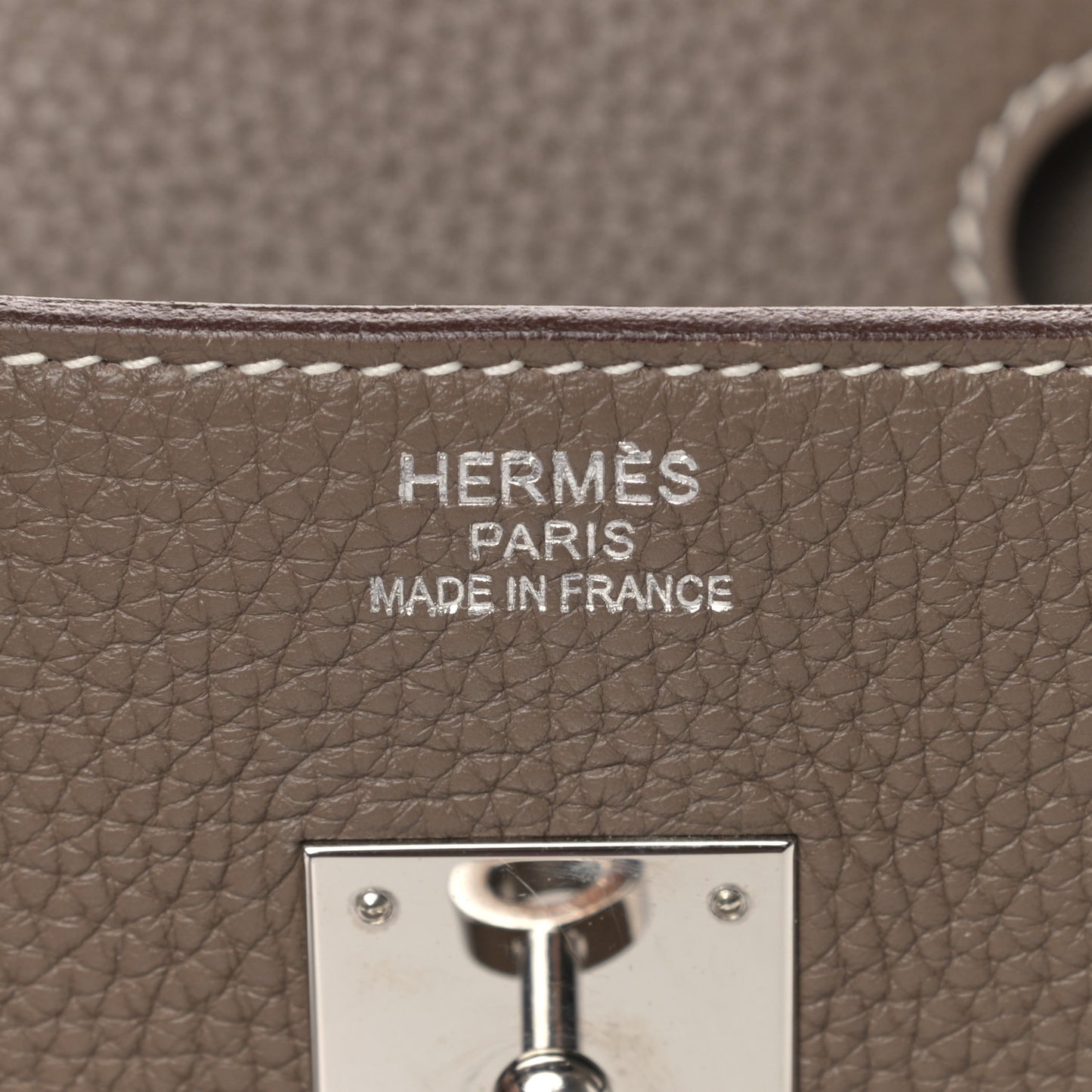 Taurillon Clemence Birkin 35 Etoupe