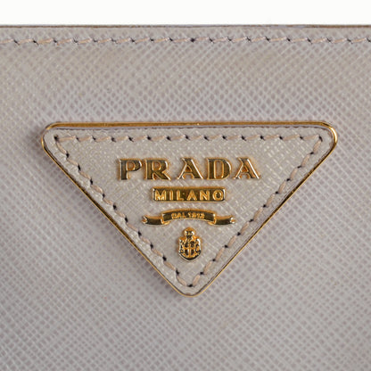 Prada Saffiano Lux Medium Tote Glicine 6 of 9