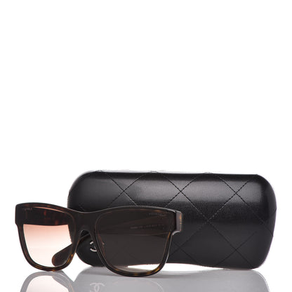 Chanel Acetate Butterfly Sunglasses 5386 Dark Tortoise 7 of 7