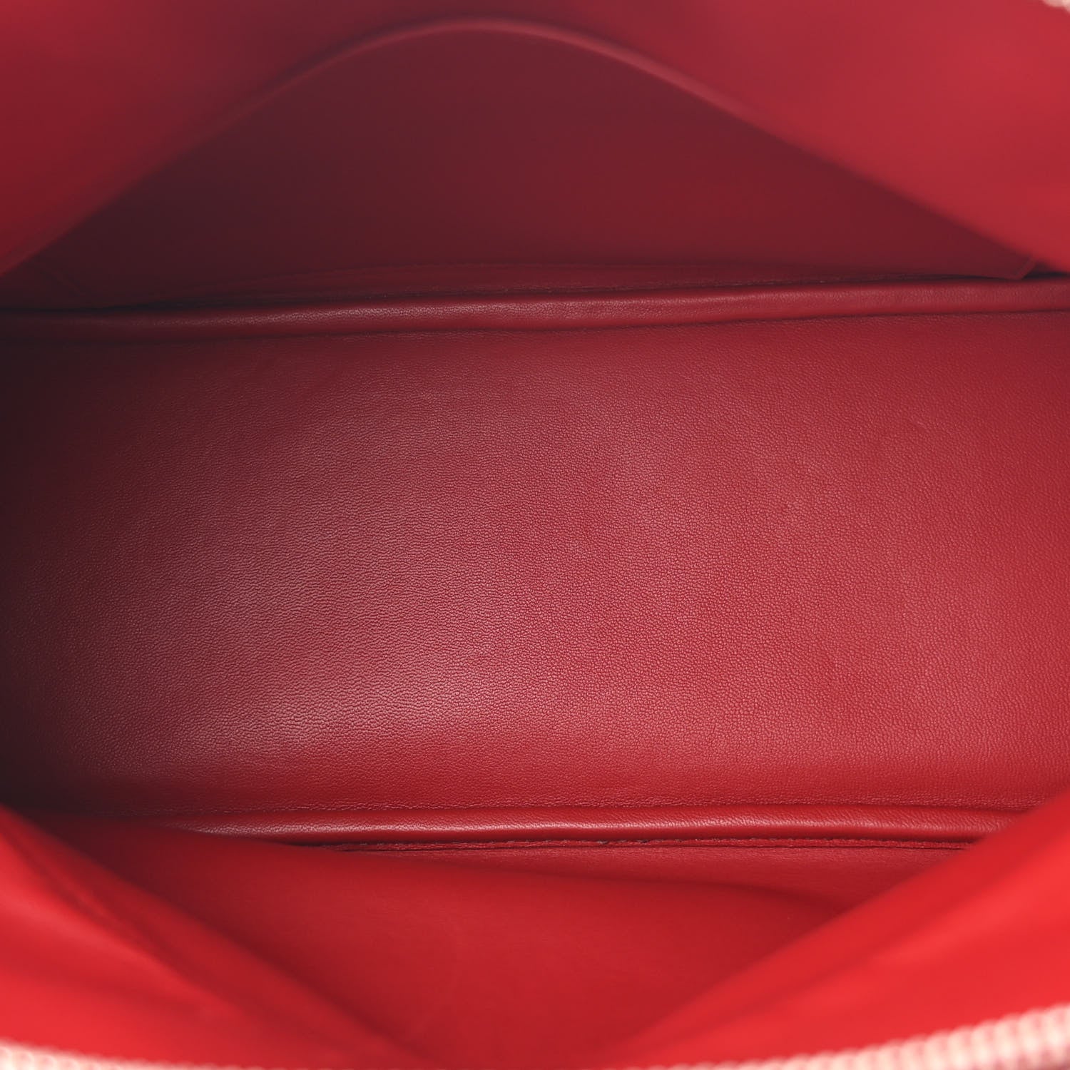 Hermes Taurillon Clemence Bolide 31 Rouge Garance 5 of 10