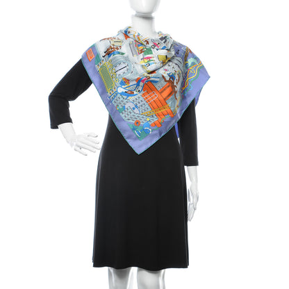 Hermes Silk La Maizeon Des Carres Scarf 90 2 of 4