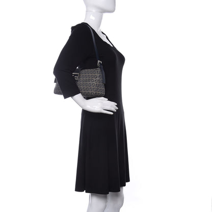 Fendi Zucchino Mini Mama Baguette Navy 2 of 10