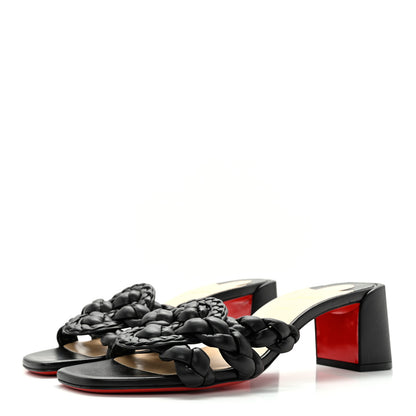Christian Louboutin Nappa Marmela Mules 40 Black 3 of 10