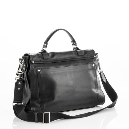 Proenza Schouler Lambskin PS1 Extra Large Satchel Black 3 of 10
